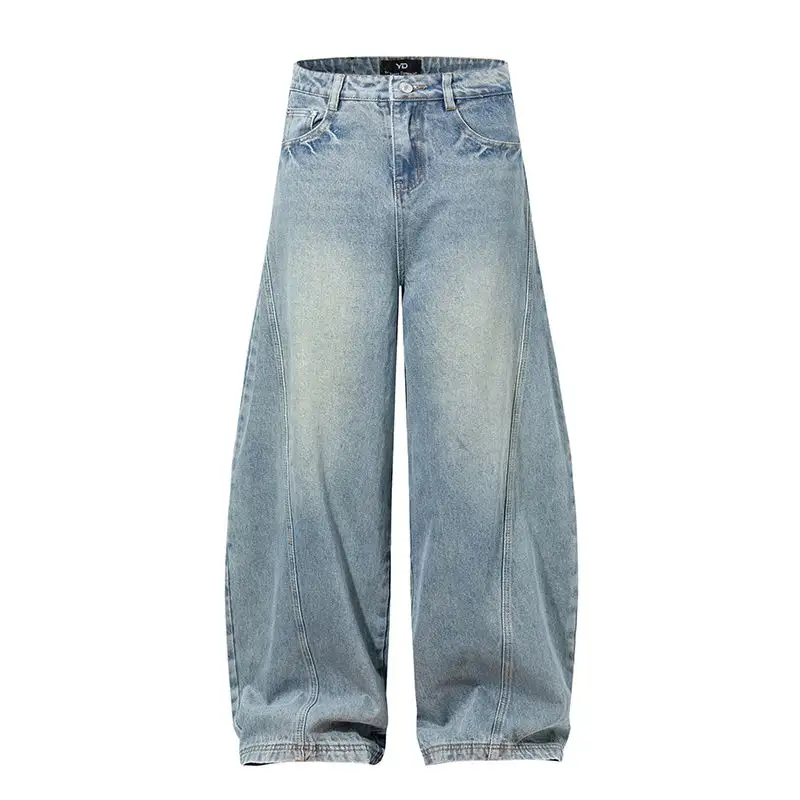 Heritage Washed Machete Wide-Leg Jeans