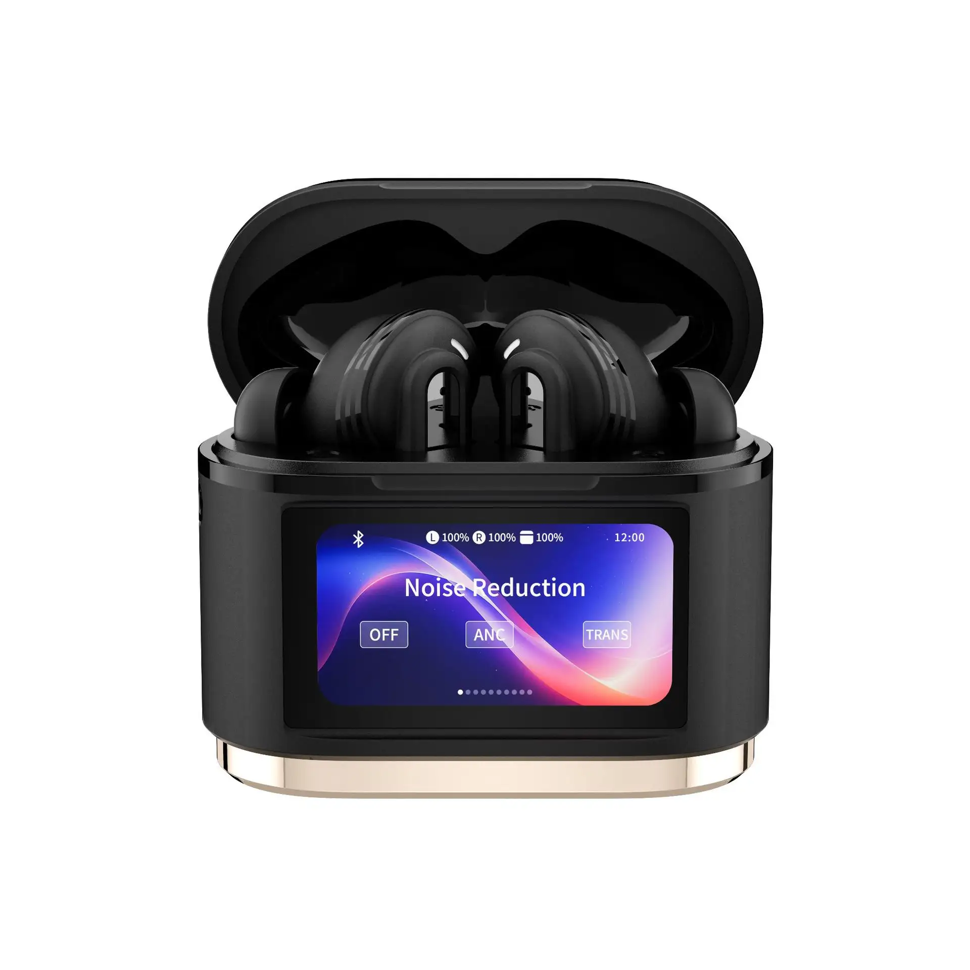Premium ANC ENC Wireless TWS Earbuds with Digital Display and Touch Control
