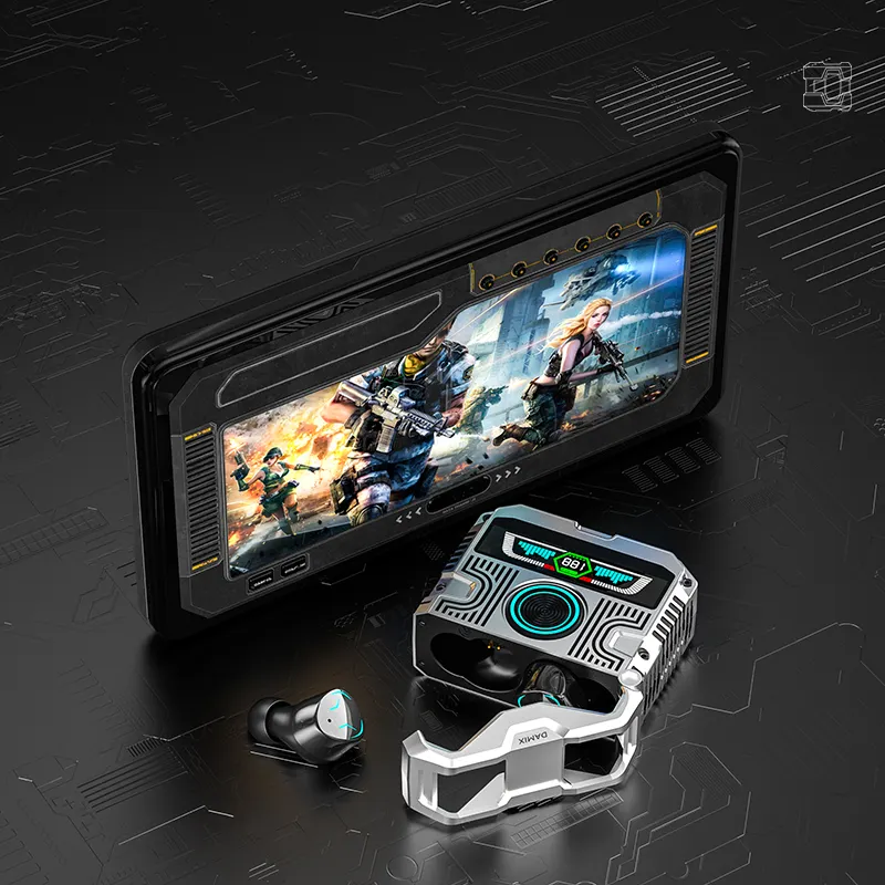 Fashion-Forward GQ-11 In-Ear Earphones with Power Bank