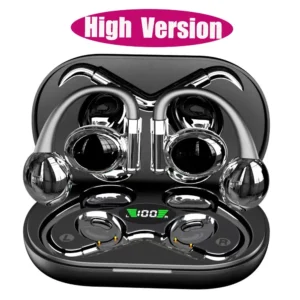 Open Ear Wireless Gaming Earphones with Bone Conduction Technology