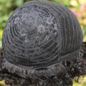 Remy Human Hair Short Pixie Wig - Kinky Curly Style