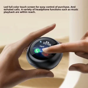 YW13 Active Noise Cancelling TWS Earbuds with Hi-Fi Audio and Touch Control