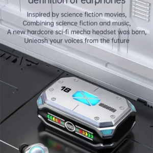 Wireless M43 TWS Gaming Earphones with Active Noise Control