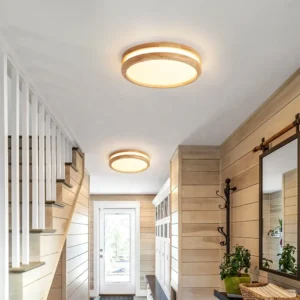 Adjustable 3-Color LED Ceiling Light – 30W Modern Indoor Lamp for Balcony & Home