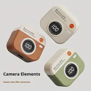 Stereo Sound Wireless Earbuds with LED Display and Hearing Aid Features