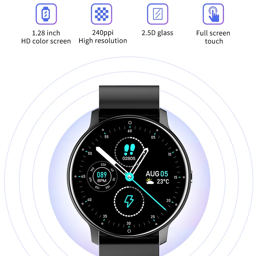 ProFit 9 Series Round Smartwatch