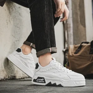 Wear-Resistant Low-Cut Sports Sneakers for Men