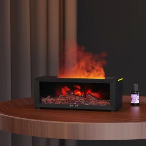 Remote-Controlled Flame Aroma Diffuser