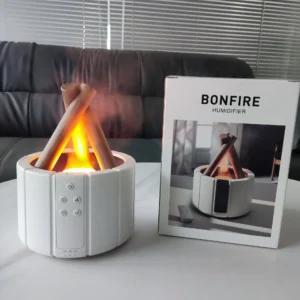Quiet Flame Humidifier & Aromatherapy Device
