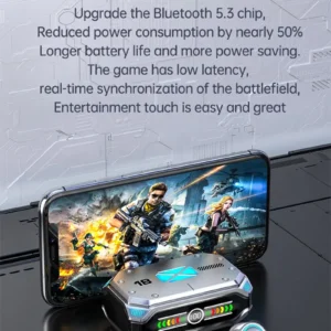 Wireless M43 TWS Gaming Earphones with Active Noise Control