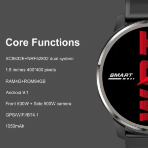DM30 Heart Rate & Oxygen Android Fitness Smart Watch