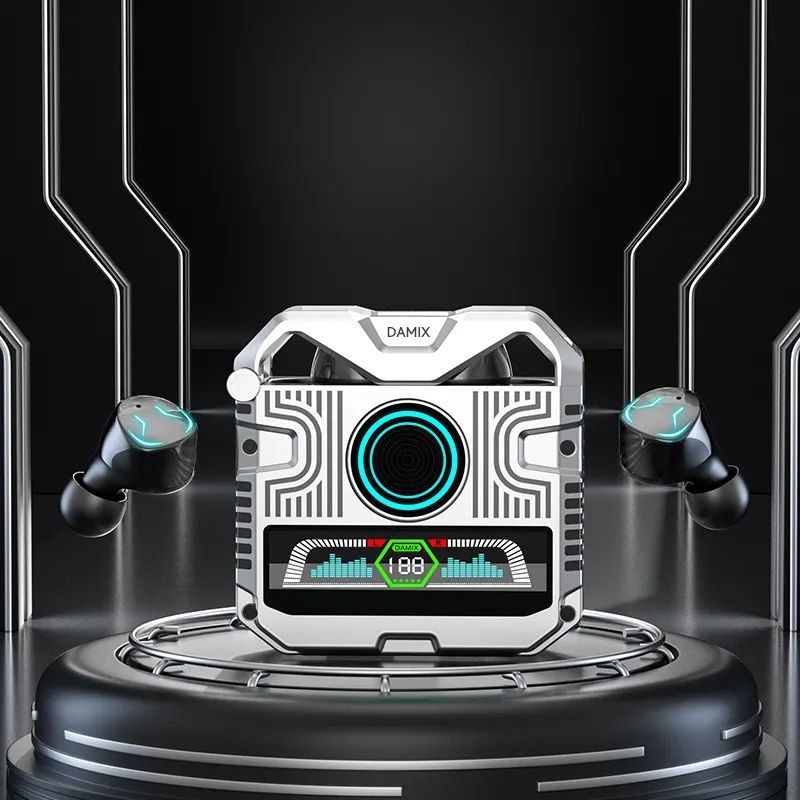 Fashion-Forward GQ-11 In-Ear Earphones with Power Bank