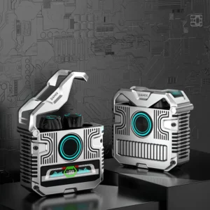 Fashion-Forward GQ-11 In-Ear Earphones with Power Bank