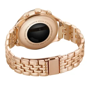 Stainless Steel Fitness Smartwatch