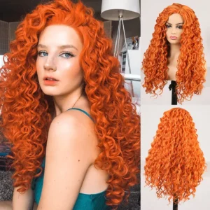 Chic Long Synthetic Wig - Body Wave with Split Set for Women in Europe and the U.S.