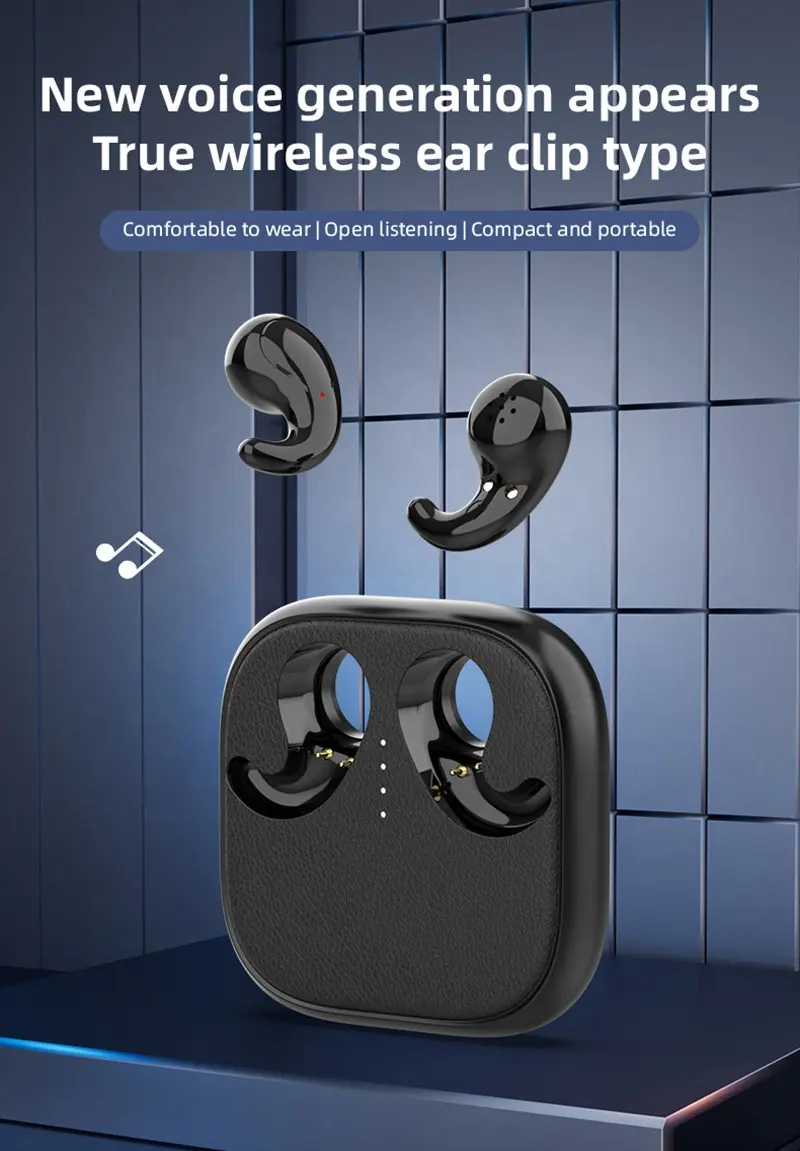 T70 True Wireless Earhook Earbuds with Bone Conduction Technology