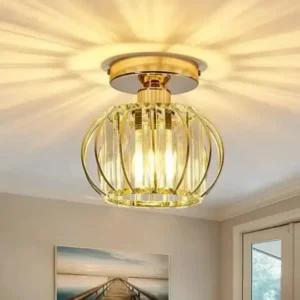 Luxury Crystal Ceiling Fixture for Modern Spaces