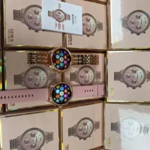 Stainless Steel Fitness Smartwatch