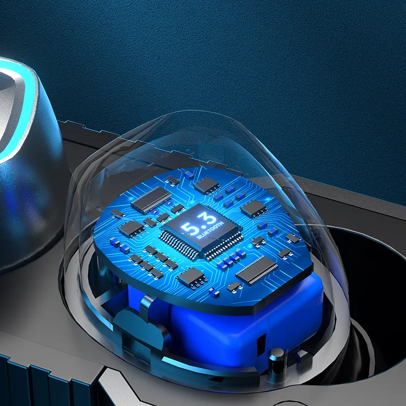 Wireless In-Ear Gaming Headphones with Powerbank