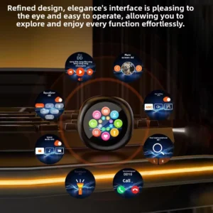 YW13 Active Noise Cancelling TWS Earbuds with Hi-Fi Audio and Touch Control