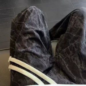 Unisex Hip-Hop Streetwear Wide-Leg Trousers