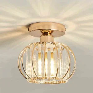 Luxury Crystal Ceiling Fixture for Modern Spaces