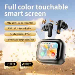 Advanced LX-10 TWS Earbuds with Noise Cancelling and Touchscreen Features