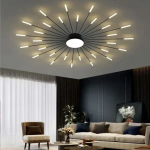 Artistic LED Living Room Chandelier