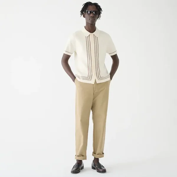 Lightweight Wool Button-Up Cardigan for Spring
