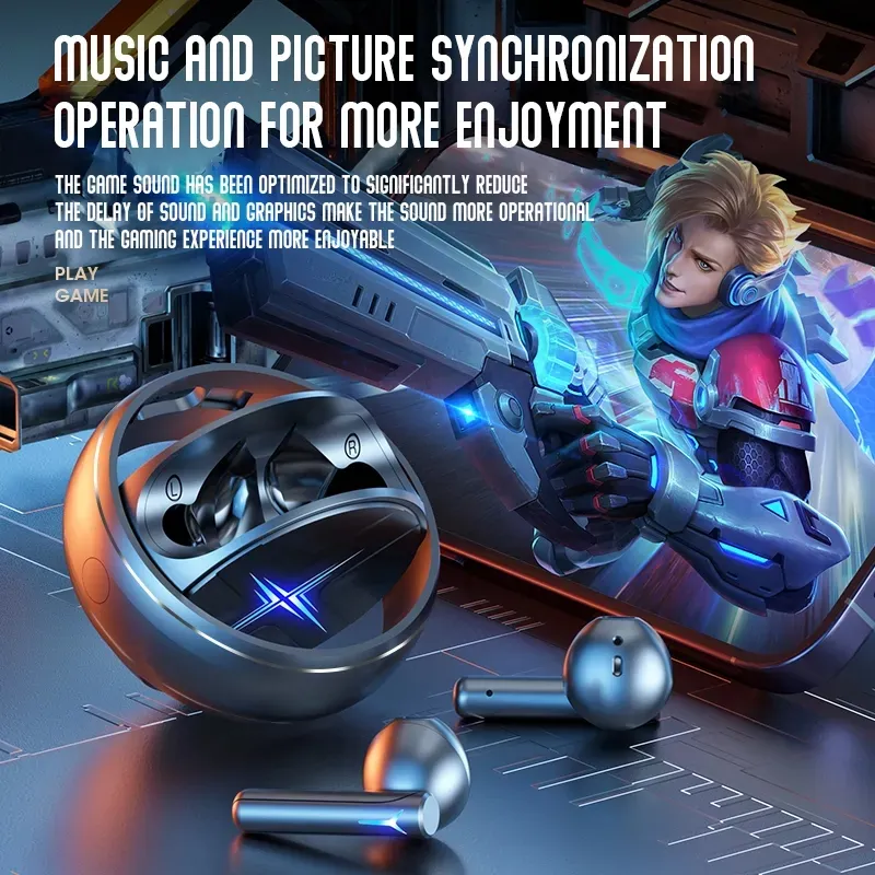 TWS SP31 Earphones with Rotating Design and Noise Reduction