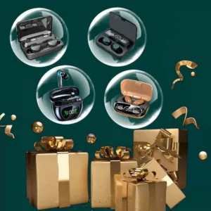 Lucky Mystery Box: Bluetooth Earplugs & LED Smart Watch