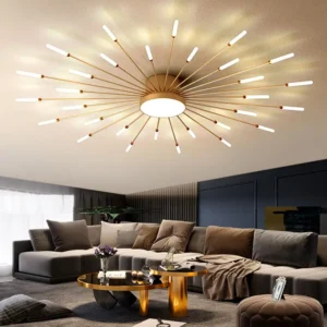 Artistic LED Living Room Chandelier