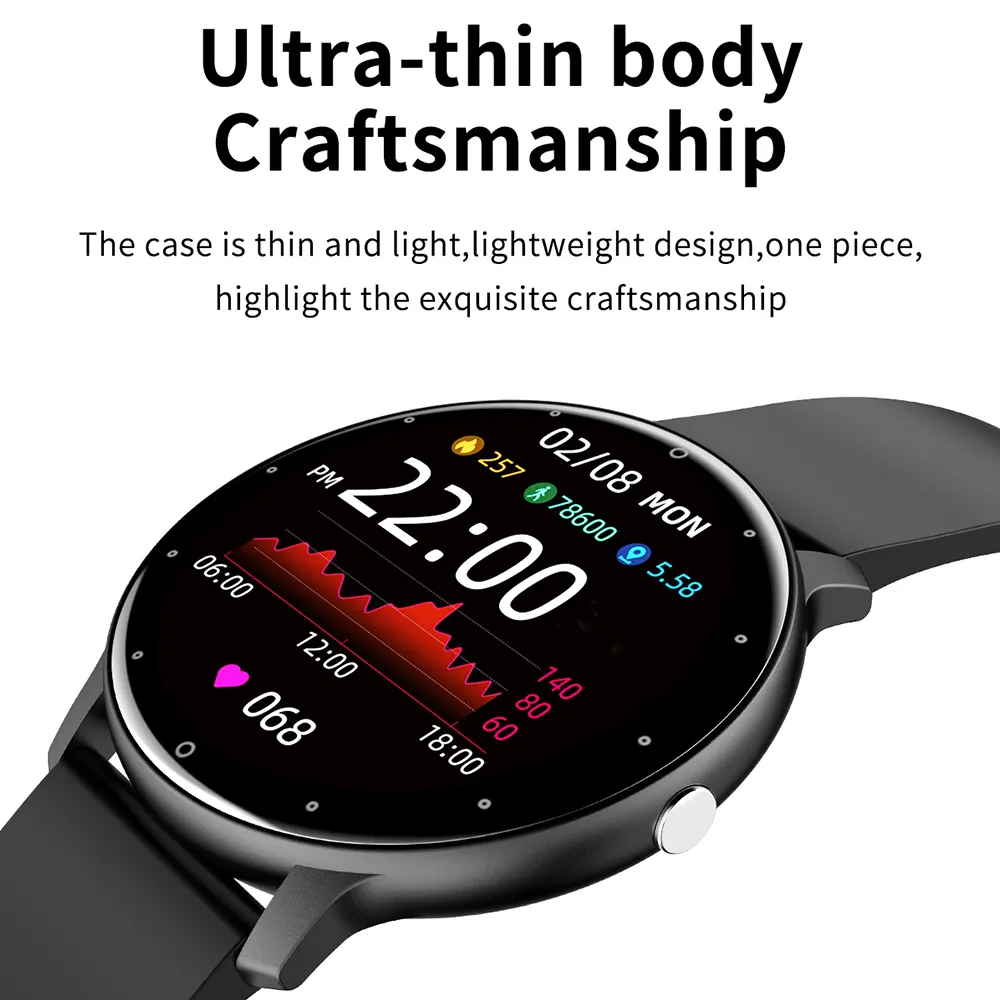 ProFit 9 Series Round Smartwatch