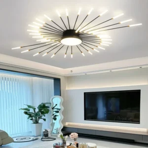 Artistic LED Living Room Chandelier