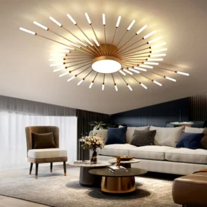 Artistic LED Living Room Chandelier