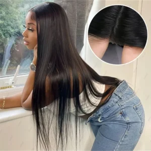 Ready-to-Wear Glueless Bone Straight Human Hair Wig