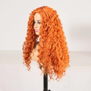 Chic Long Synthetic Wig - Body Wave with Split Set for Women in Europe and the U.S.