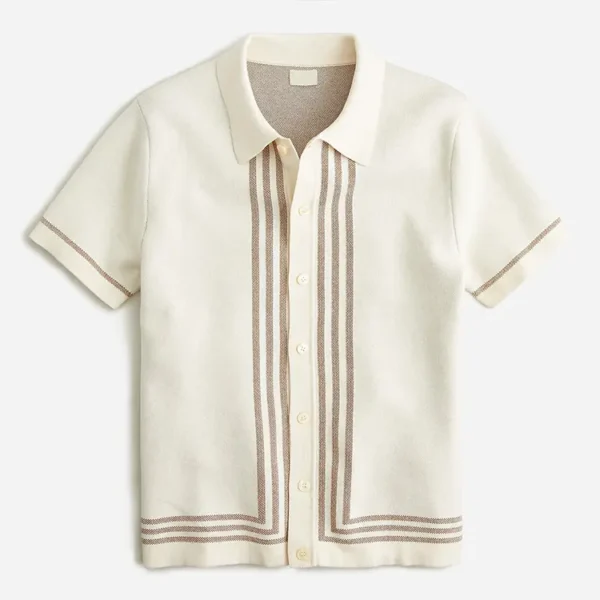 Lightweight Wool Button-Up Cardigan for Spring