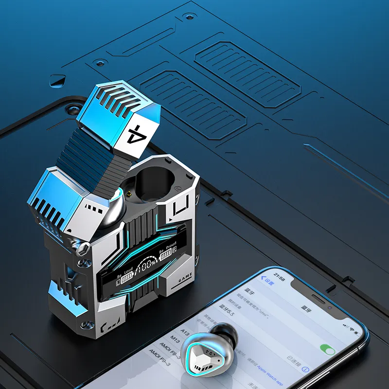 Wireless In-Ear Gaming Headphones with Powerbank