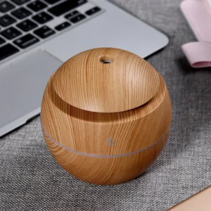 Wooden Finish Mushroom Aroma Diffuser