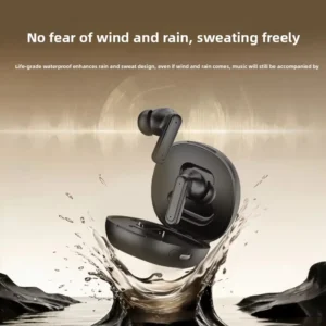 YW13 Active Noise Cancelling TWS Earbuds with Hi-Fi Audio and Touch Control