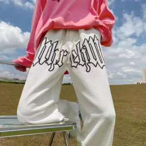 Premium Outdoor Waffle Knit Sports Trousers