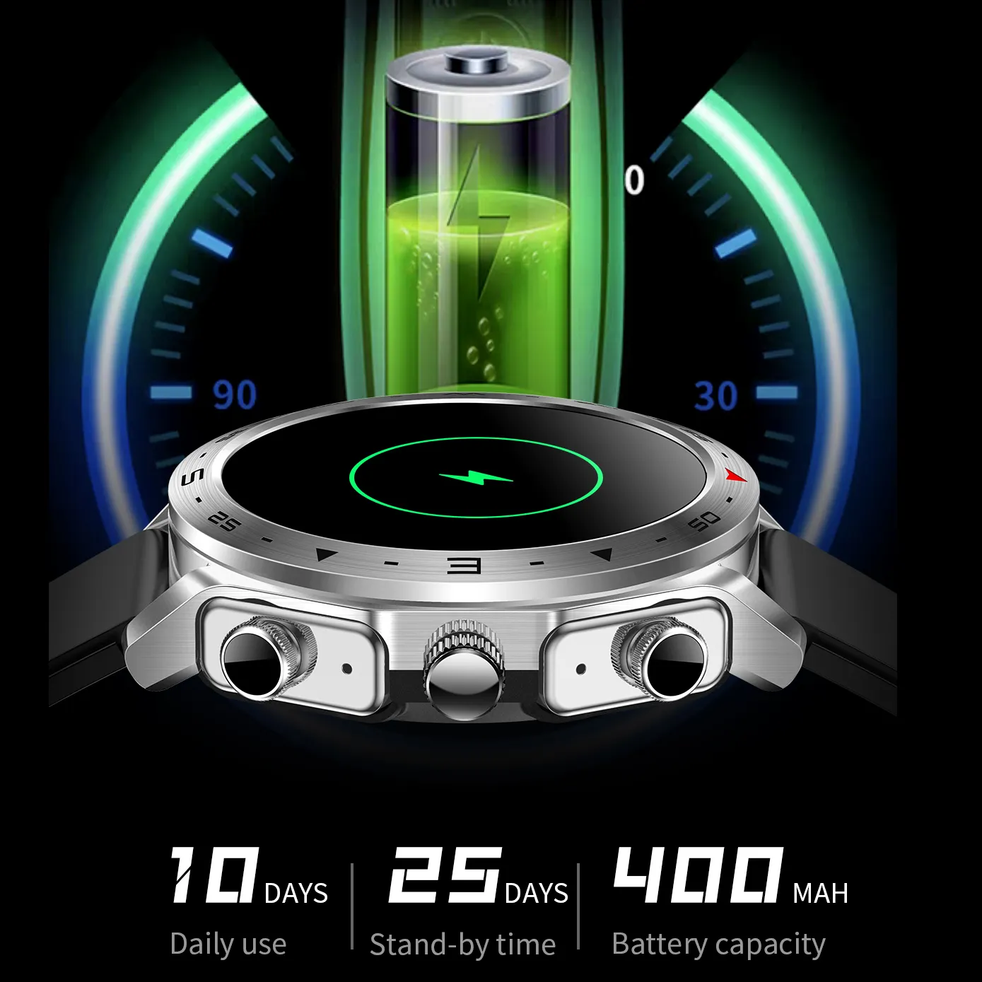 SENBONO T95 Smartwatch & Earbuds Combo