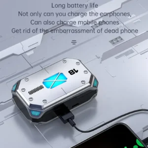 Wireless M43 TWS Gaming Earphones with Active Noise Control