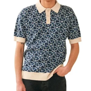Stylish Knitted Business Polo Shirt for Men