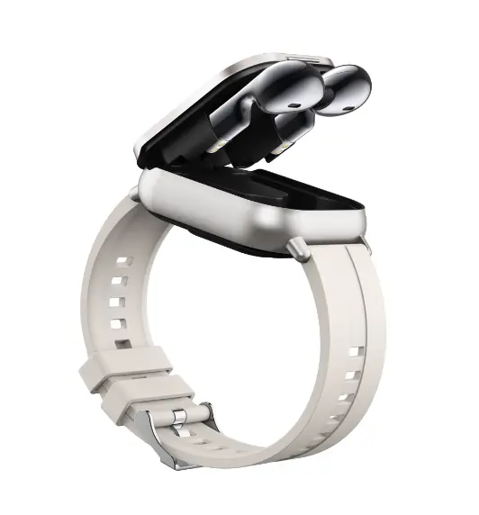 Waterproof Fitness Smartwatch with Health Tracking Earbuds