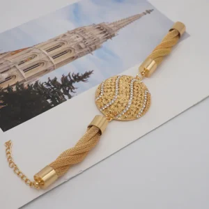 Exquisite African-Inspired Wedding Jewelry Ensemble:
