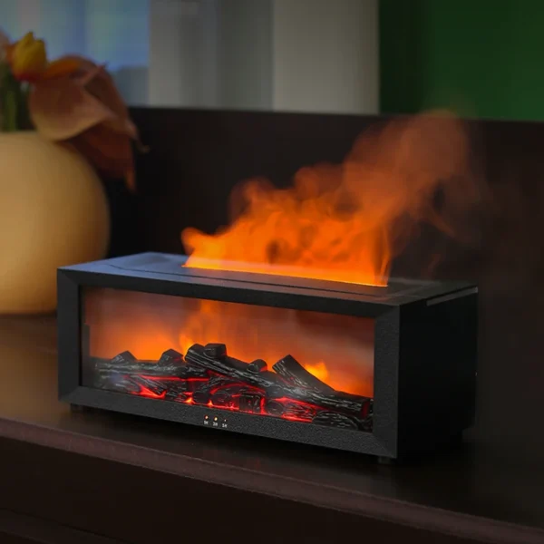 Remote-Controlled Flame Aroma Diffuser