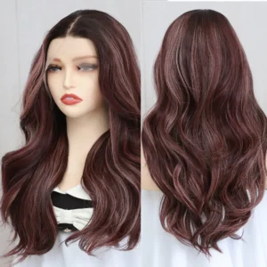 Lenaqueen Pre-Plucked Futura Lace Front Box Braided Wig - Synthetic Glueless HD Lace