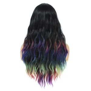 Rainbow Cosplay Glam Lavender Lace Front Wig